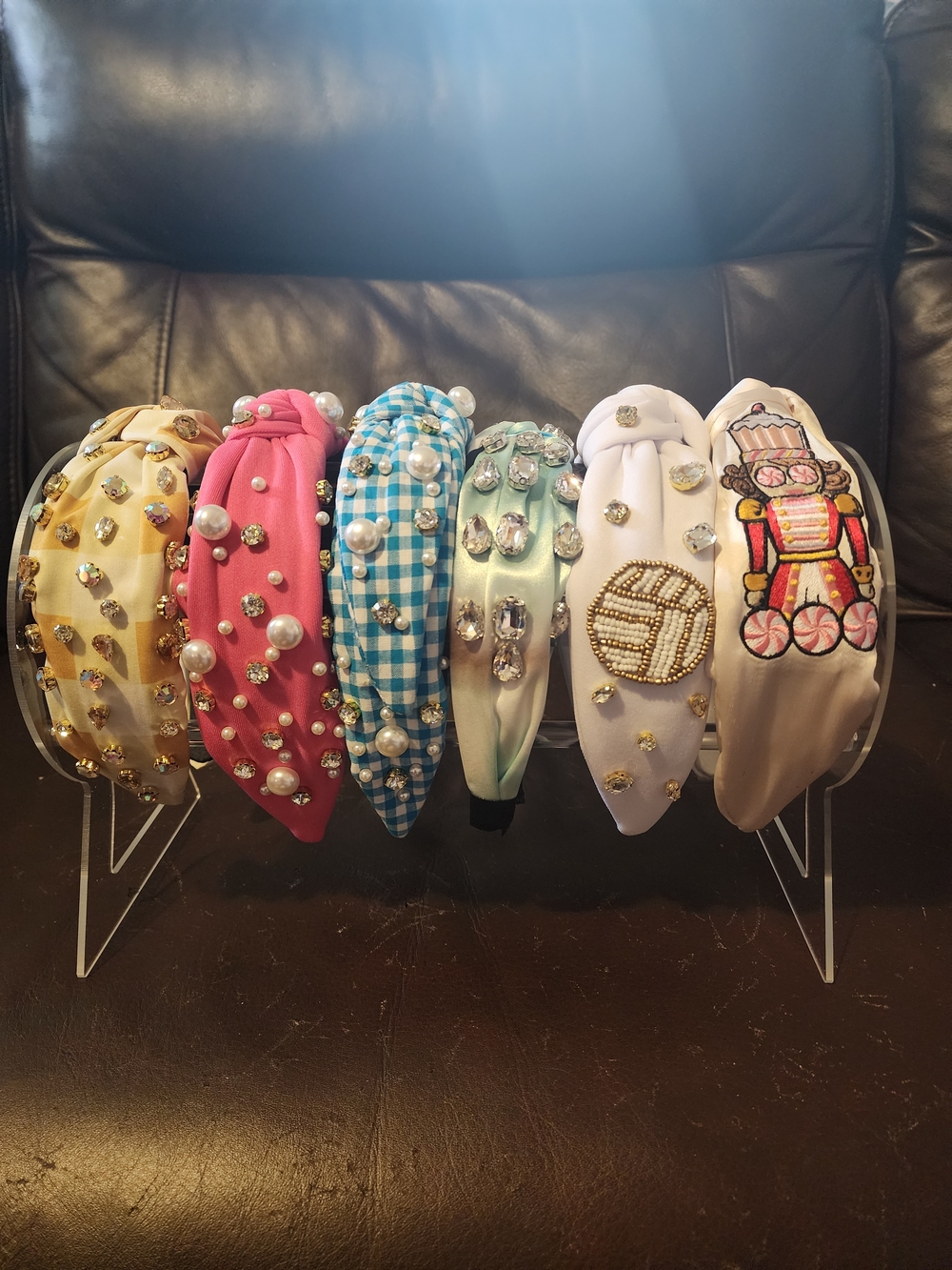 Assorted Embellished Headbands - Pastel & Bright Colors